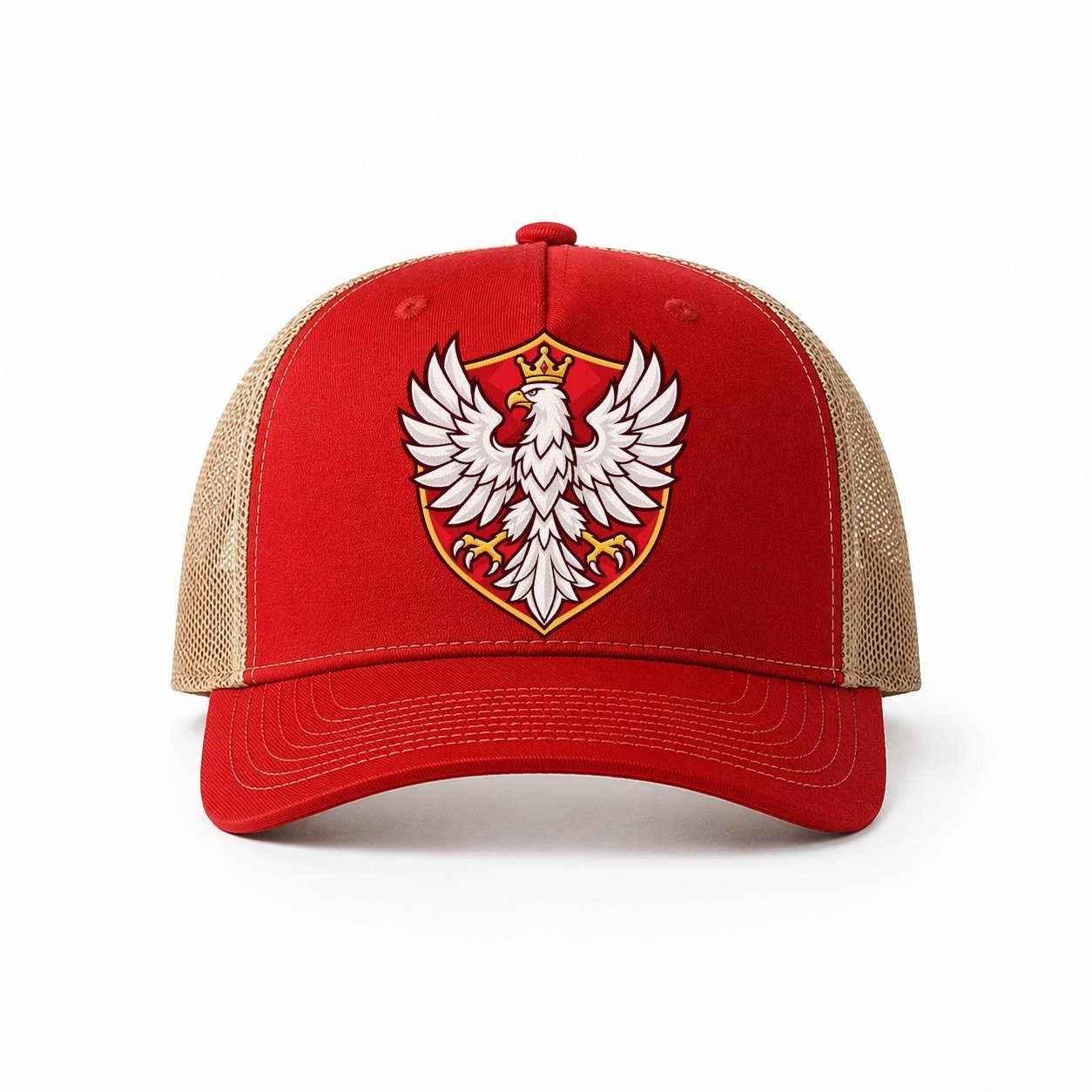 Red-Khaki — front view
