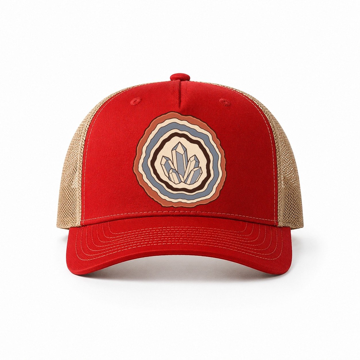 Red-Khaki — front view