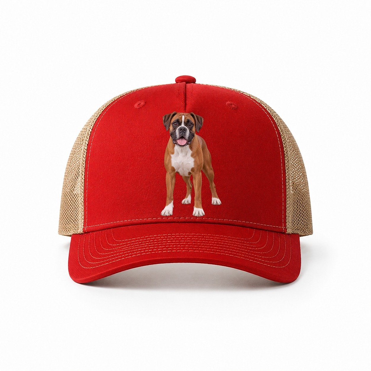 Red-Khaki — front view