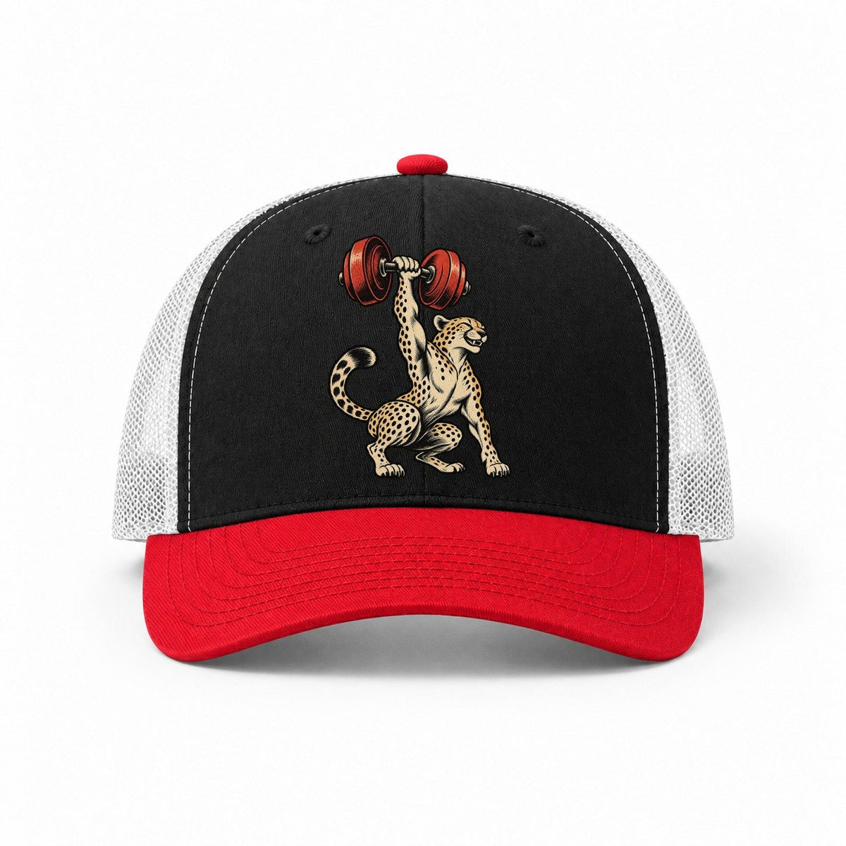 Black-Red-White — front view