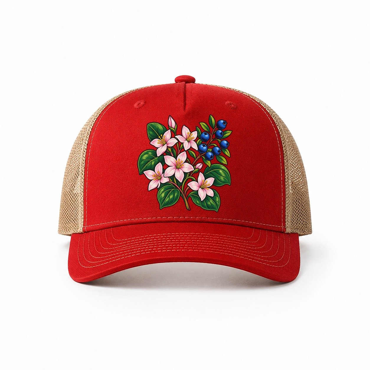 Red-Khaki — front view