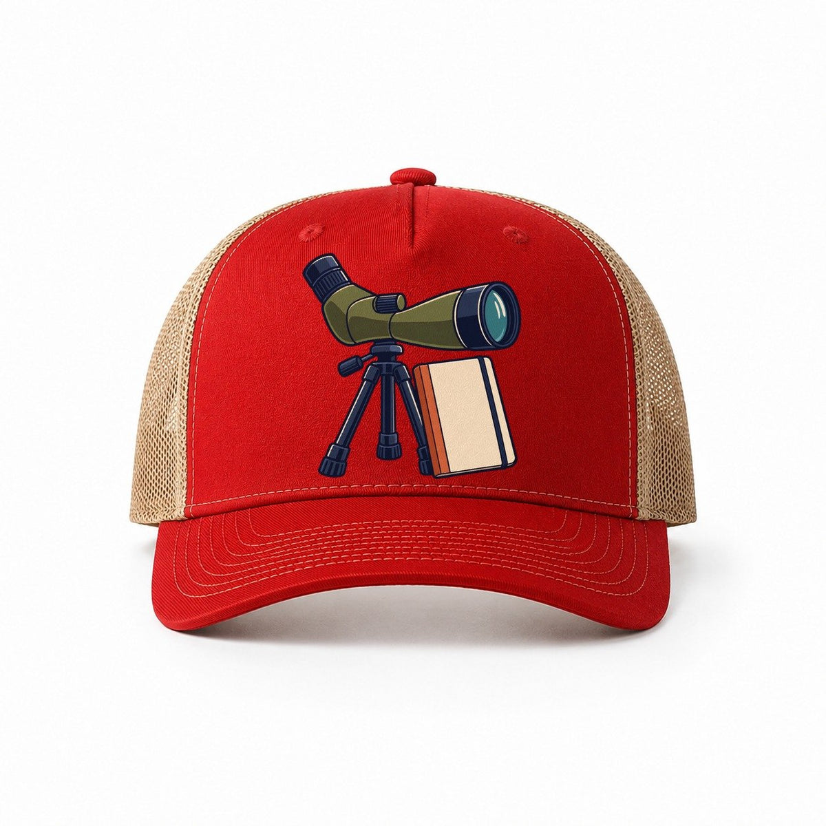 Red-Khaki — front view