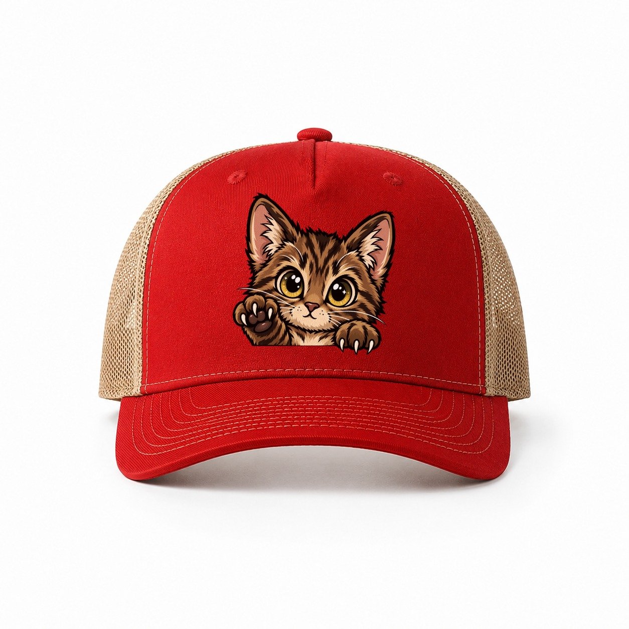Red-Khaki — front view