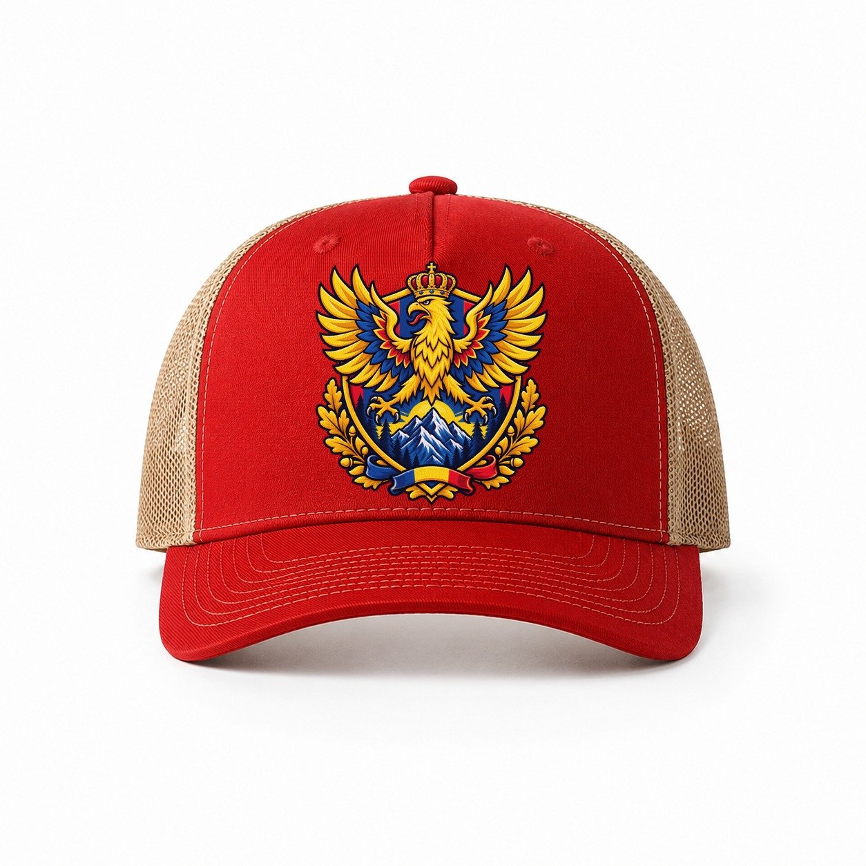 Red-Khaki — front view