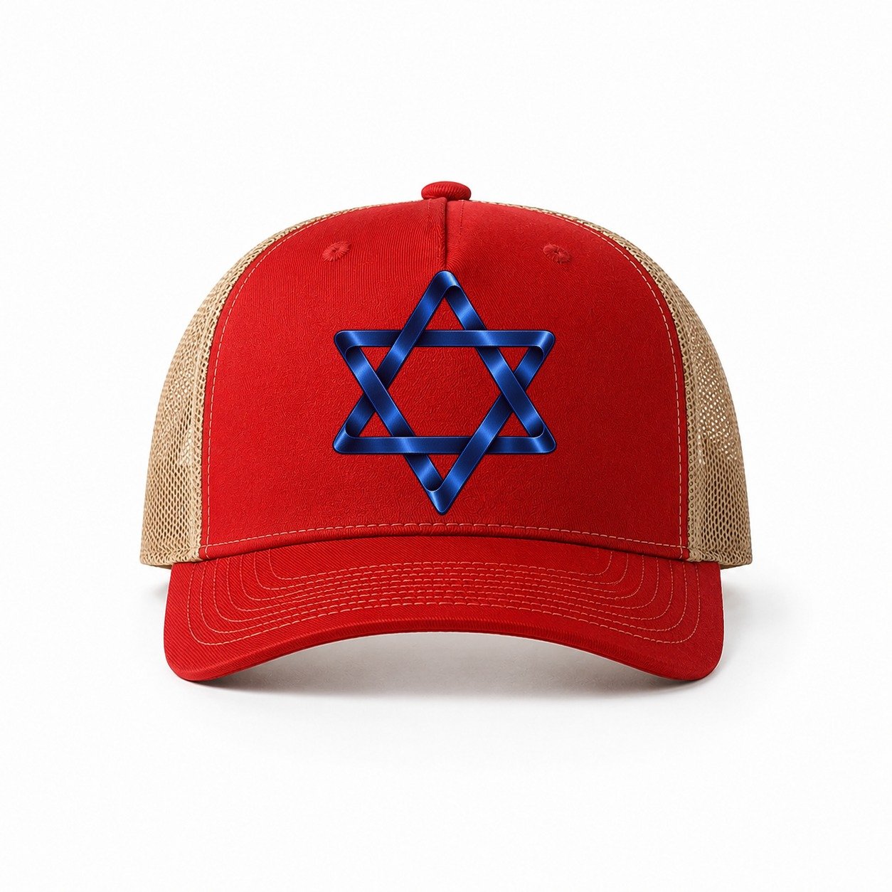 Red-Khaki — front view