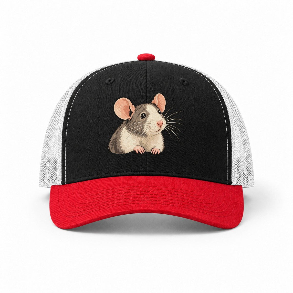 Black-Red-White — front view