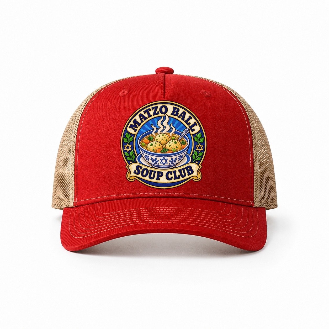 Red-Khaki — front view