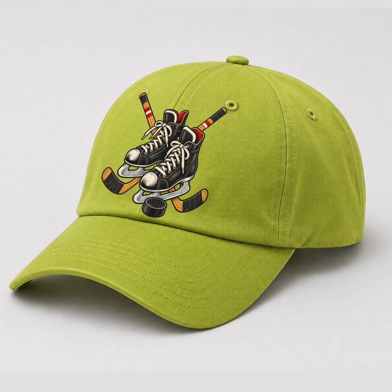 Fluorescent Green — angle view
