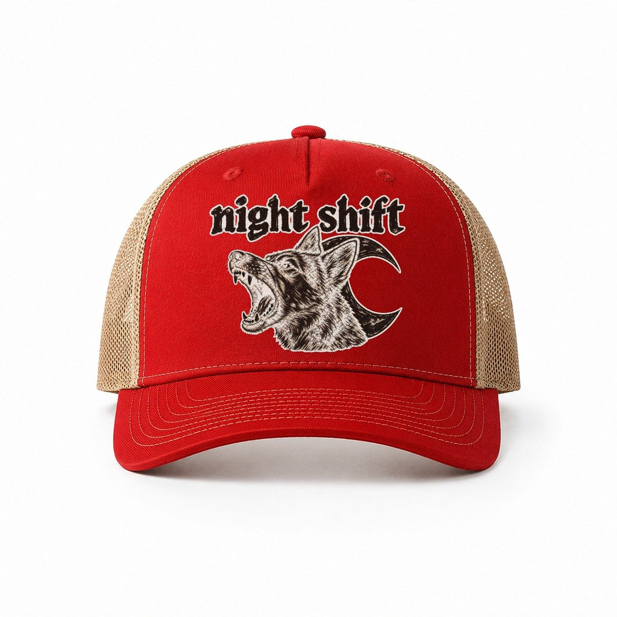 Red-Khaki — front view