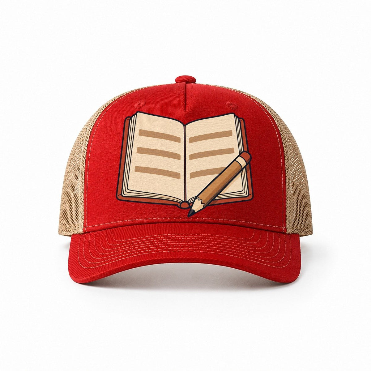 Red-Khaki — front view