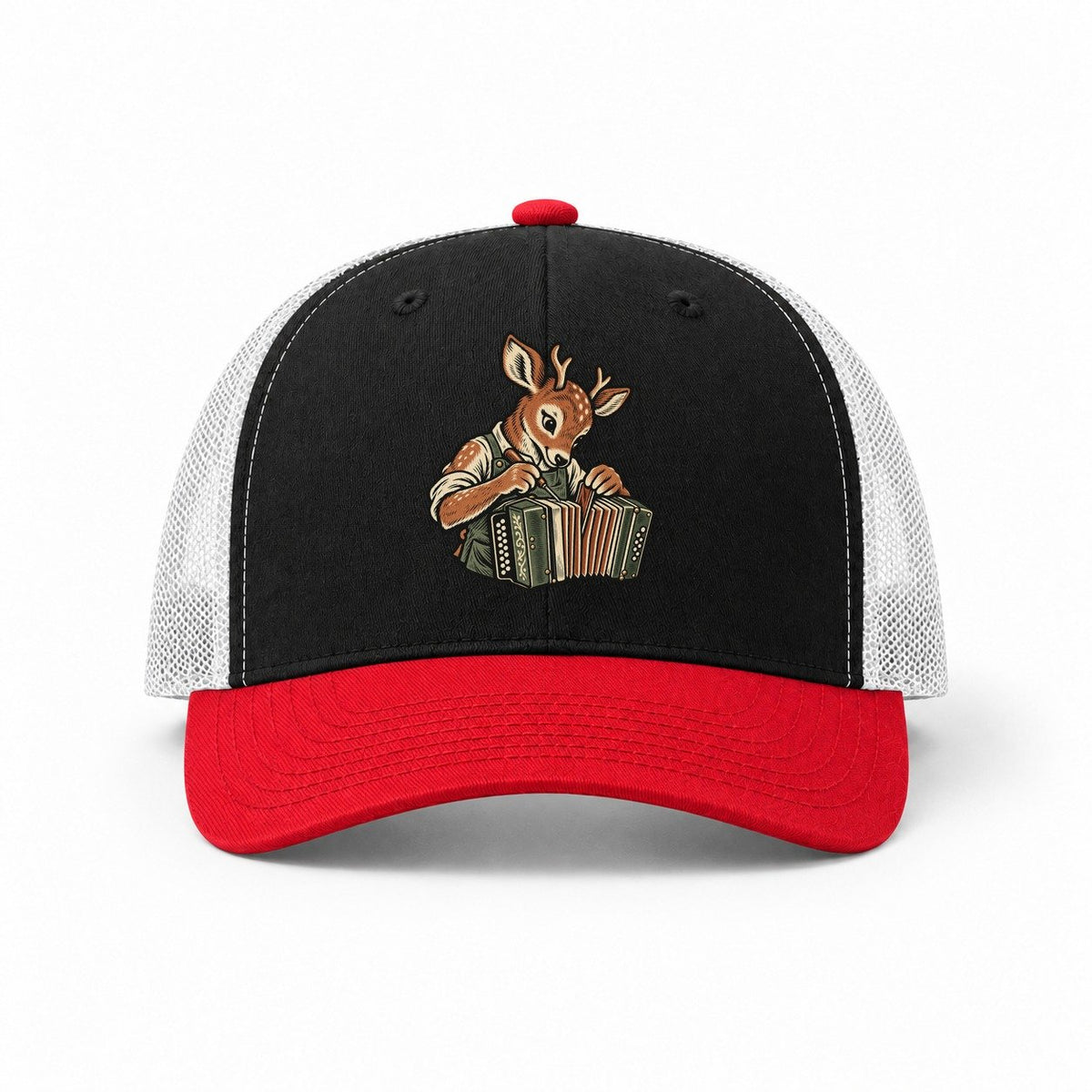 Black-Red-White — front view