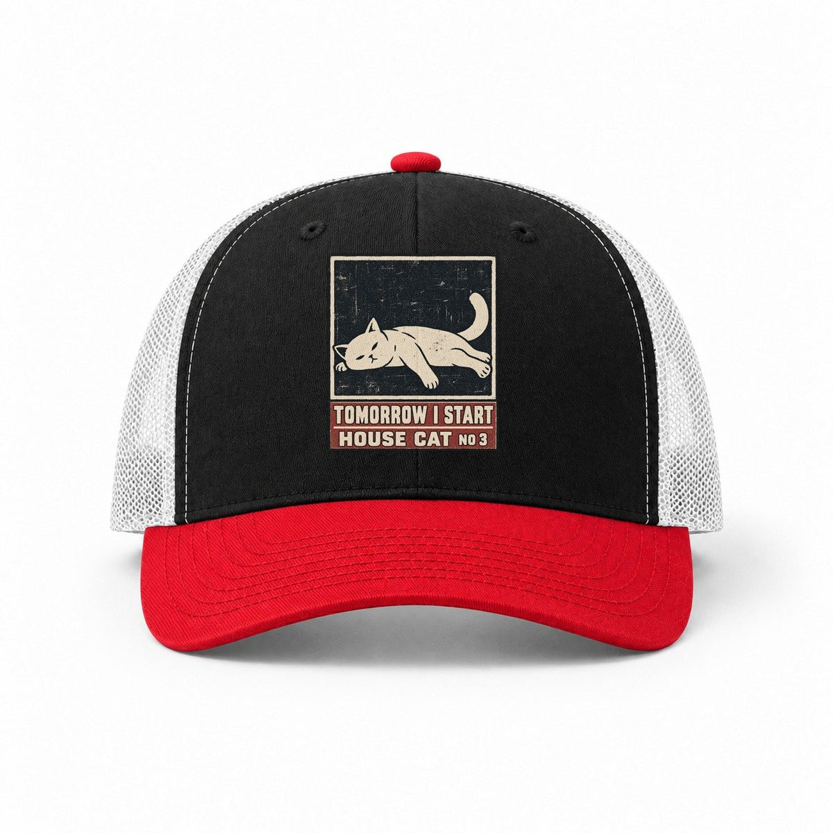 Black-Red-White — front view