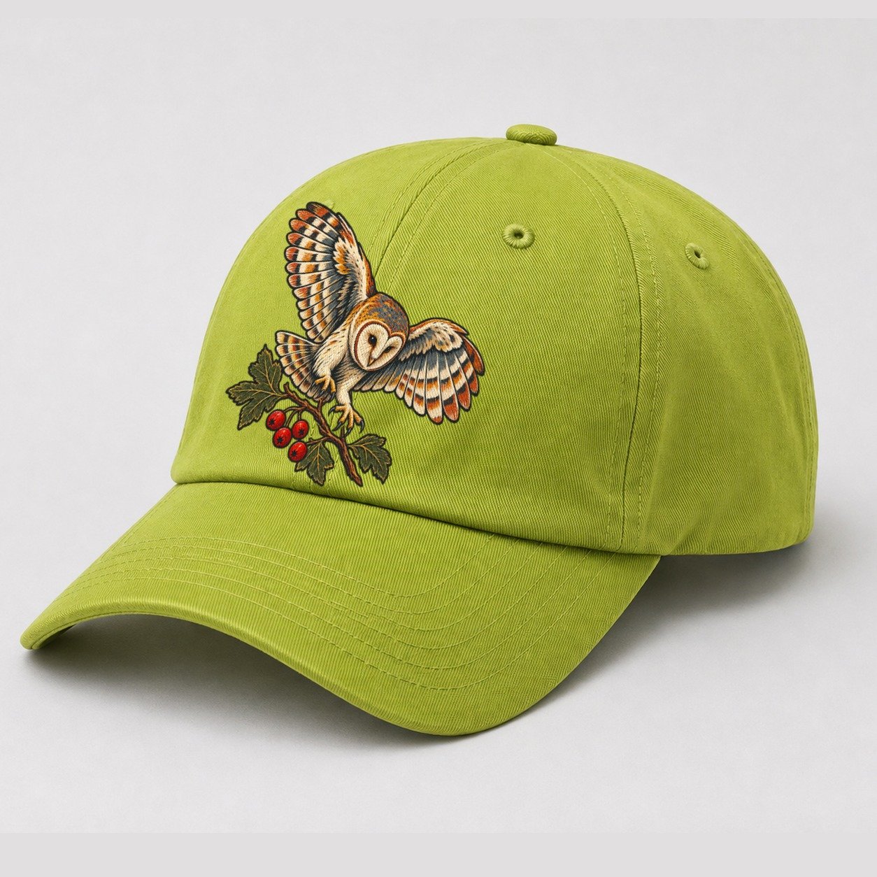 Fluorescent Green — angle view