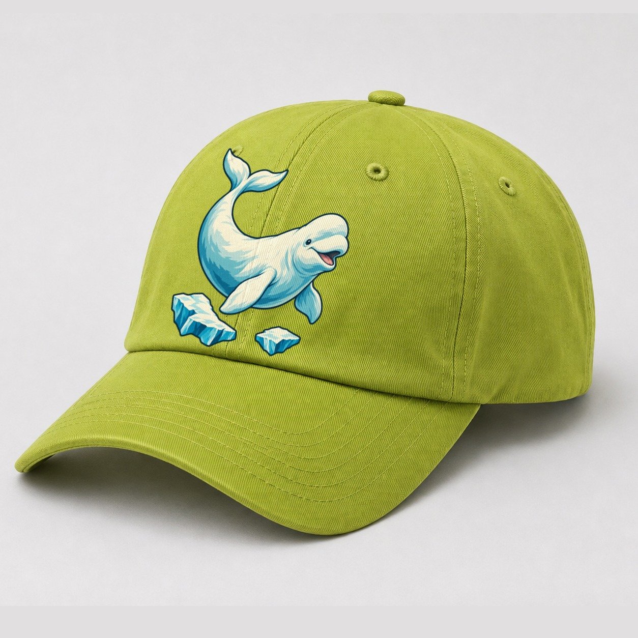 Fluorescent Green — angle view