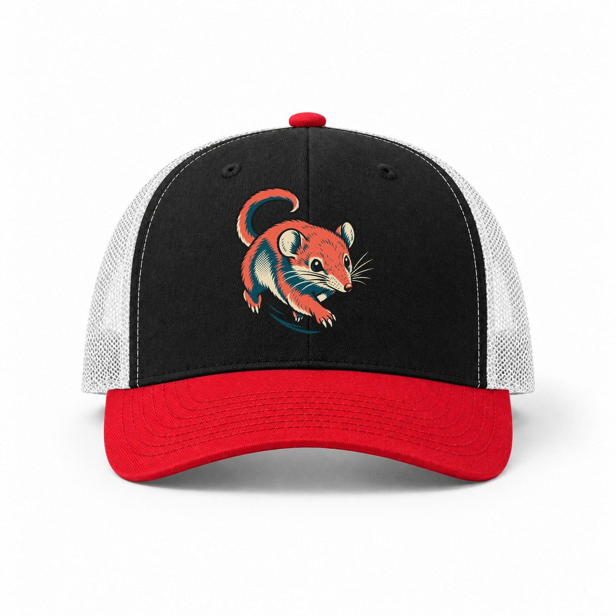 Black-Red-White — front view