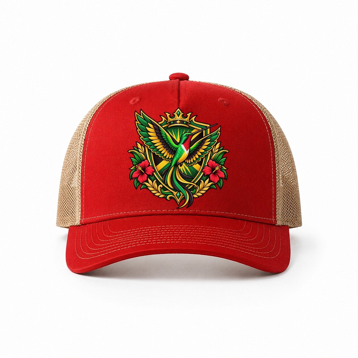 Red-Khaki — front view