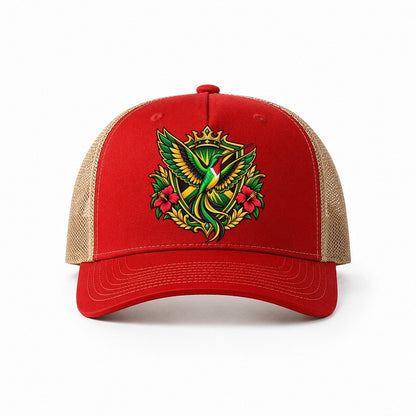 Red-Khaki — front view