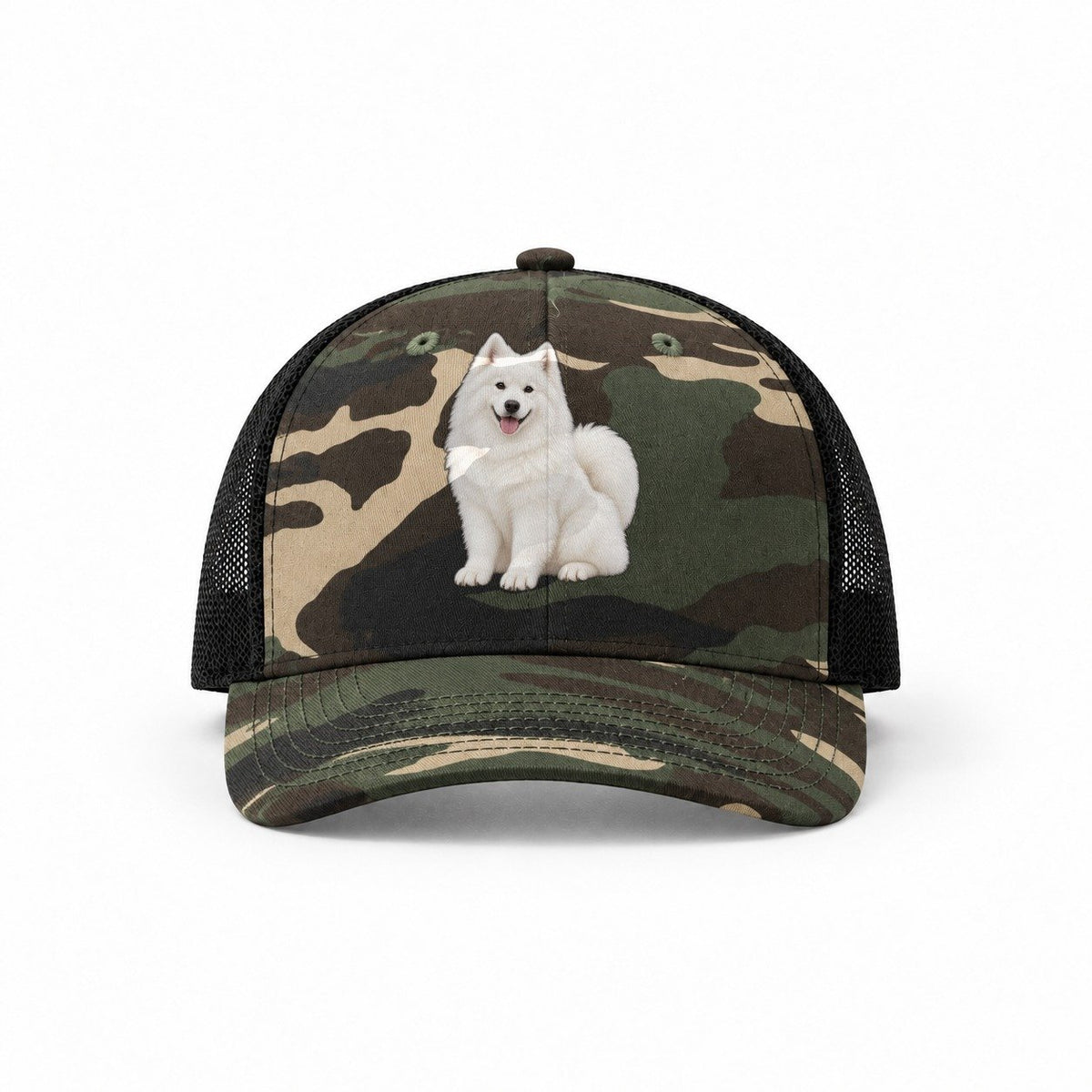 Woodland Camo-Black — front view