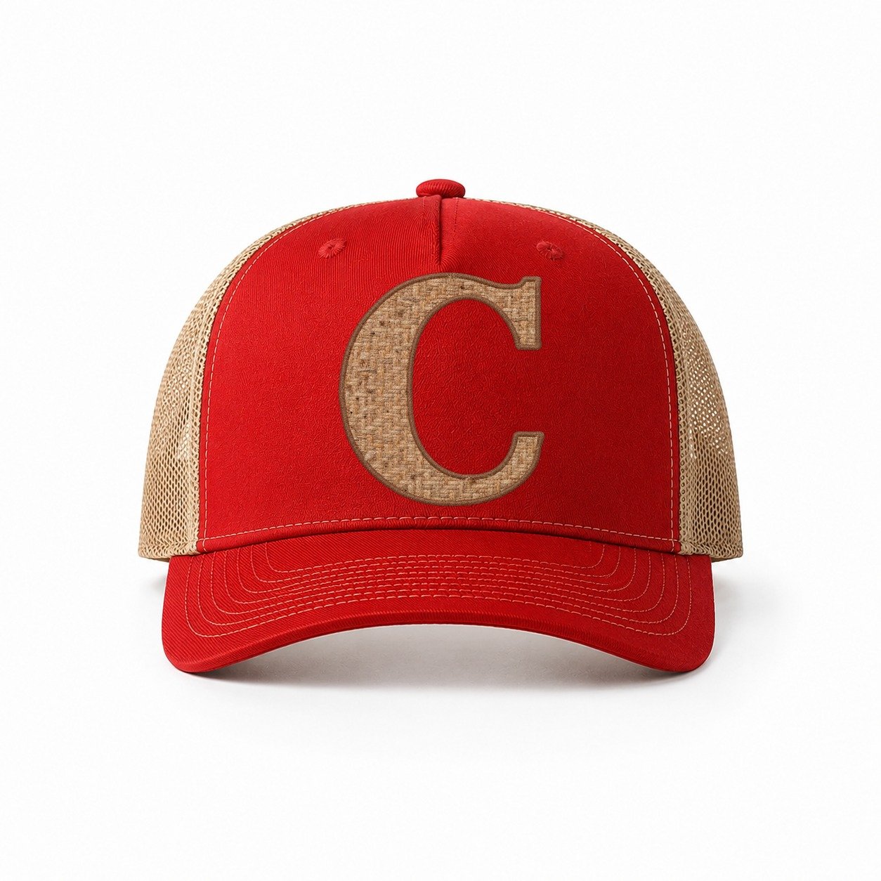 Red-Khaki — front view