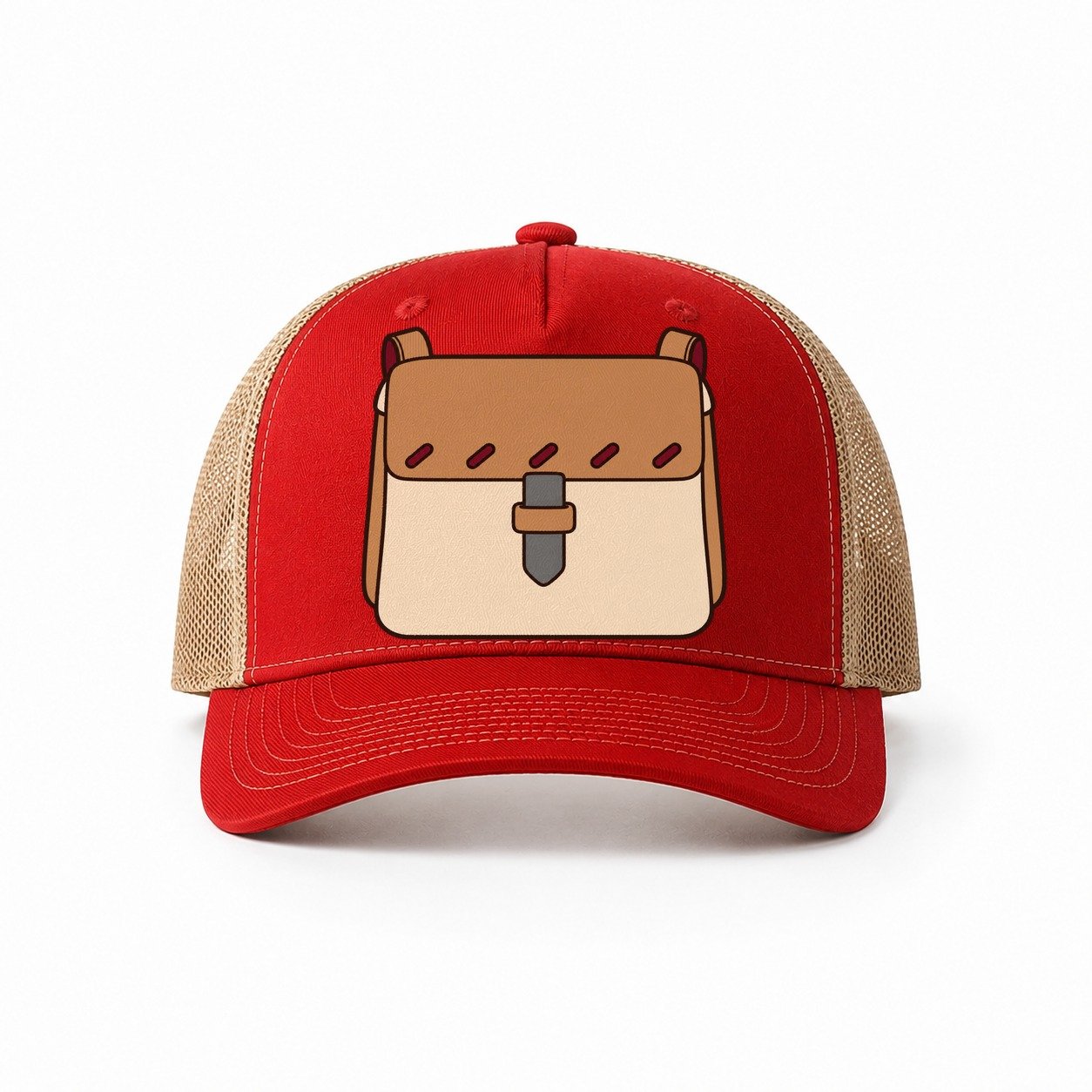Red-Khaki — front view