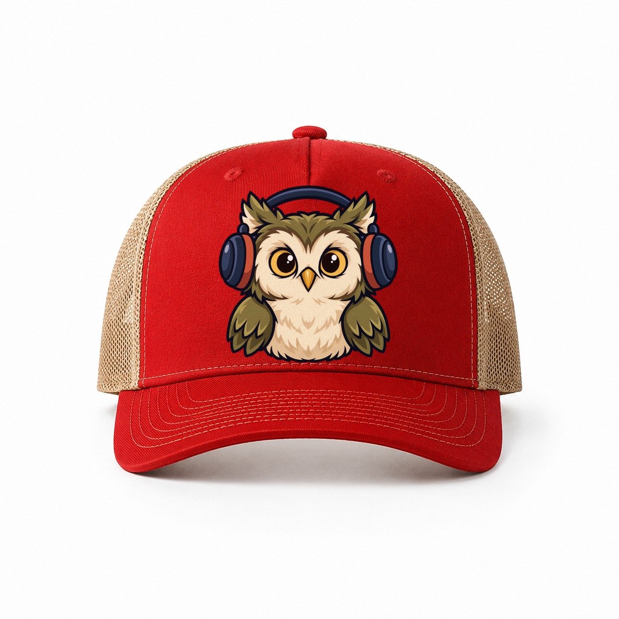 Red-Khaki — front view