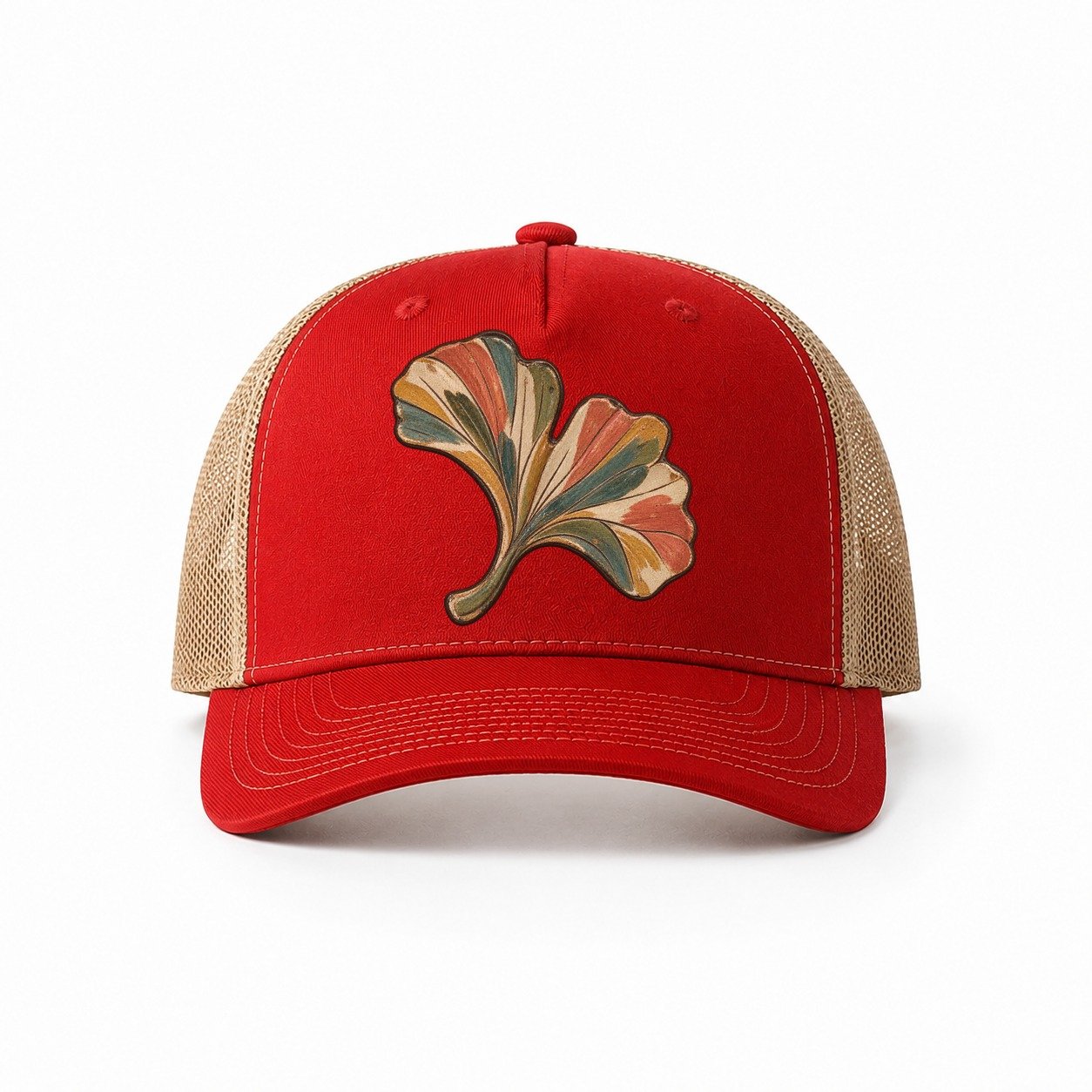 Red-Khaki — front view