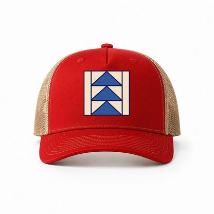 Red-Khaki — front view