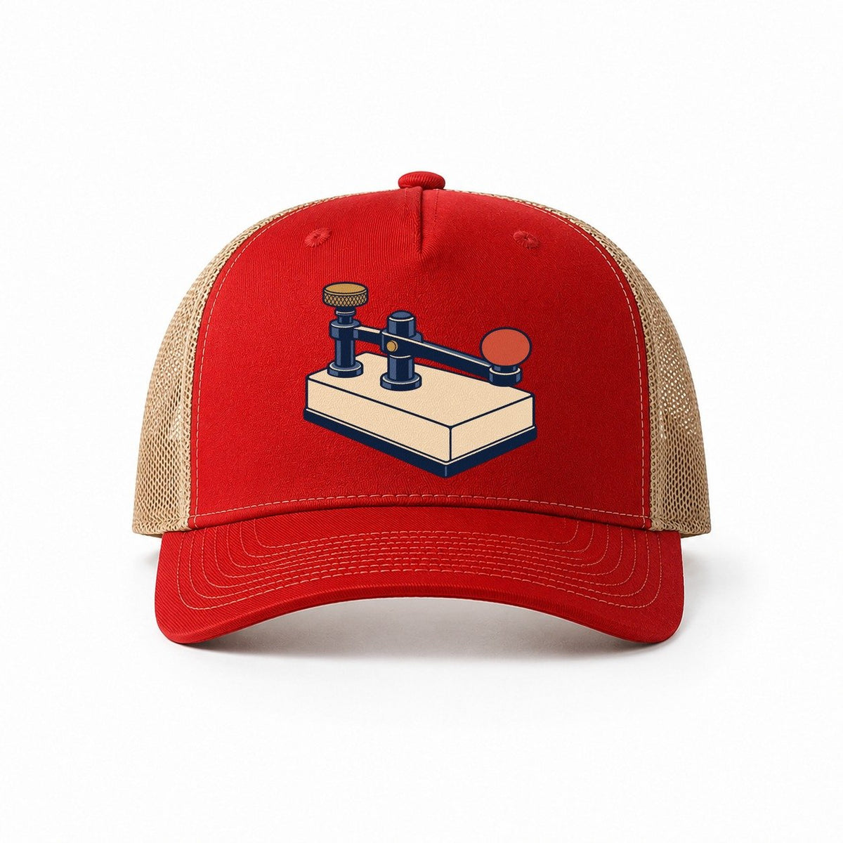Red-Khaki — front view