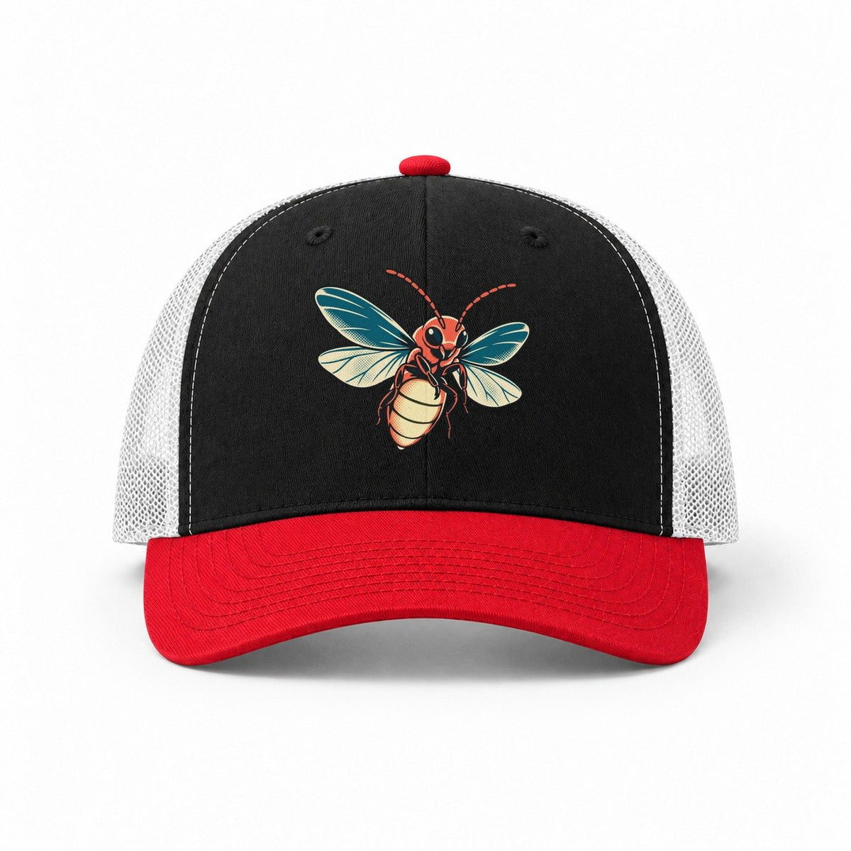 Black-Red-White — front view