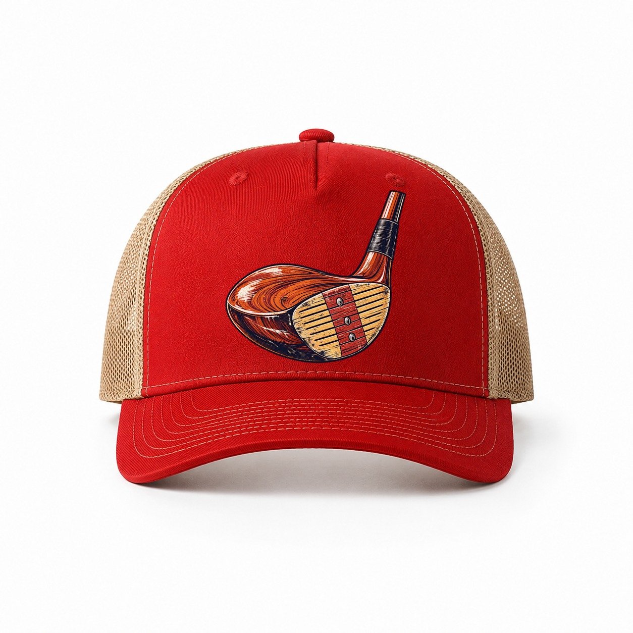Red-Khaki — front view