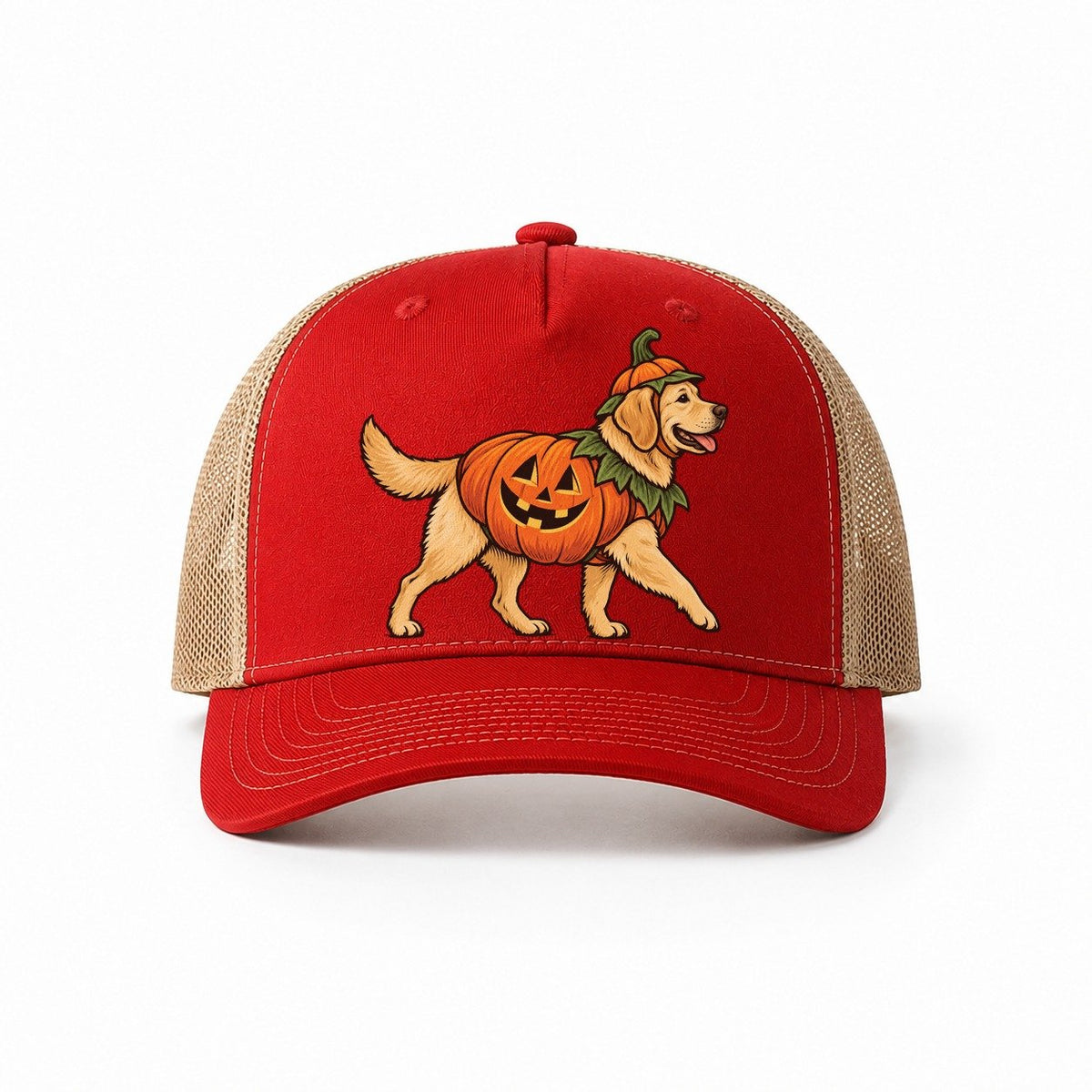 Red-Khaki — front view