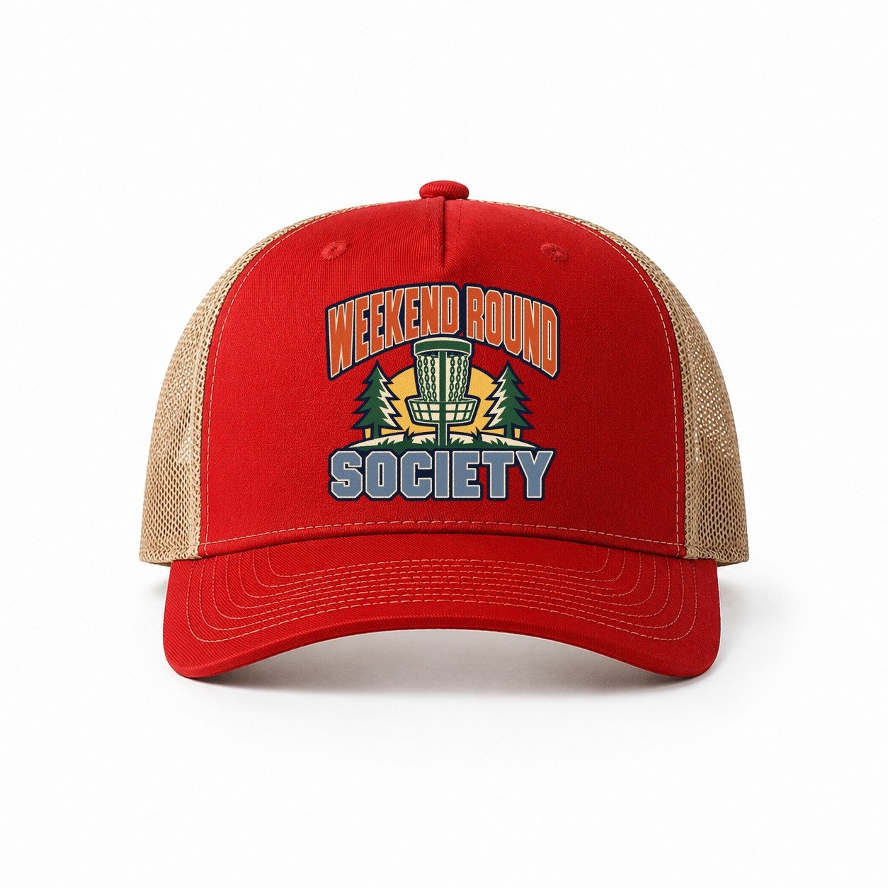 Red-Khaki — front view
