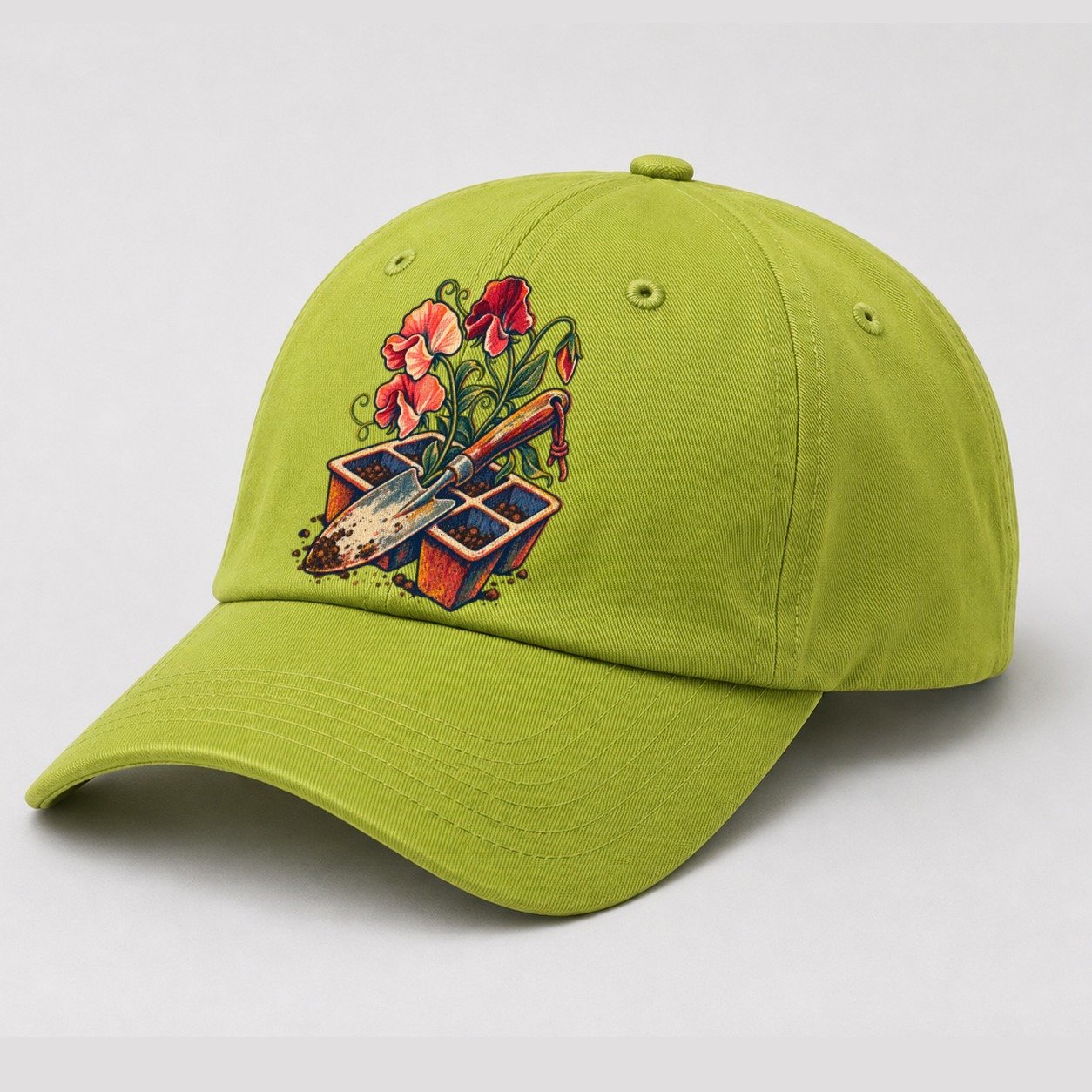 Fluorescent Green — angle view