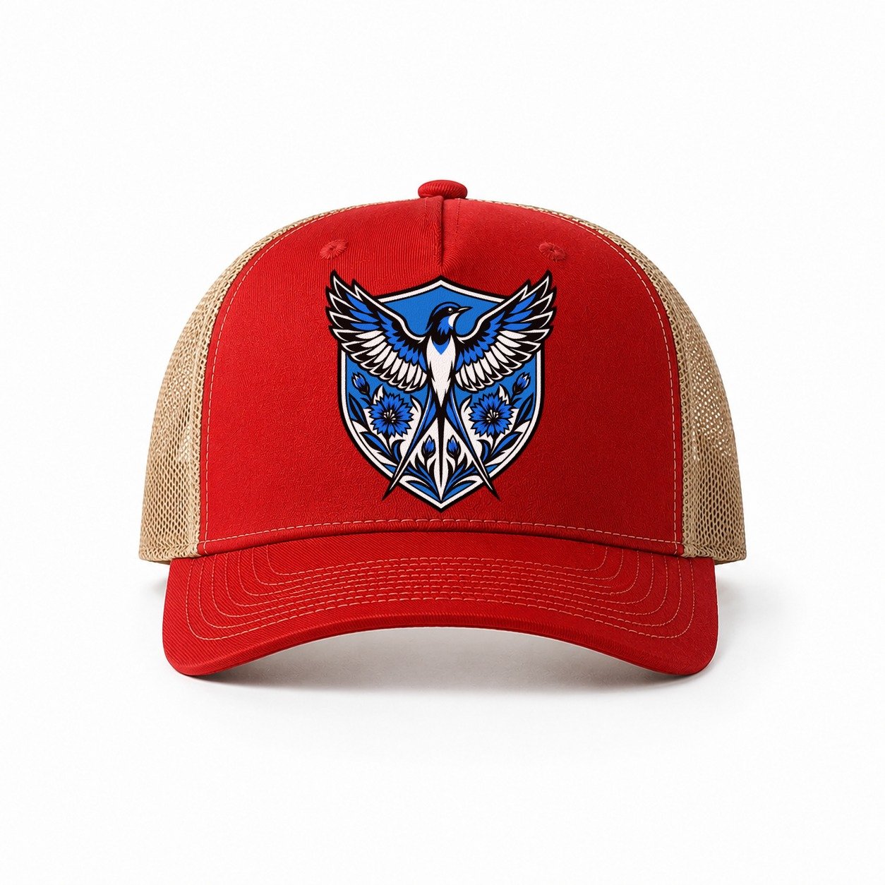 Red-Khaki — front view