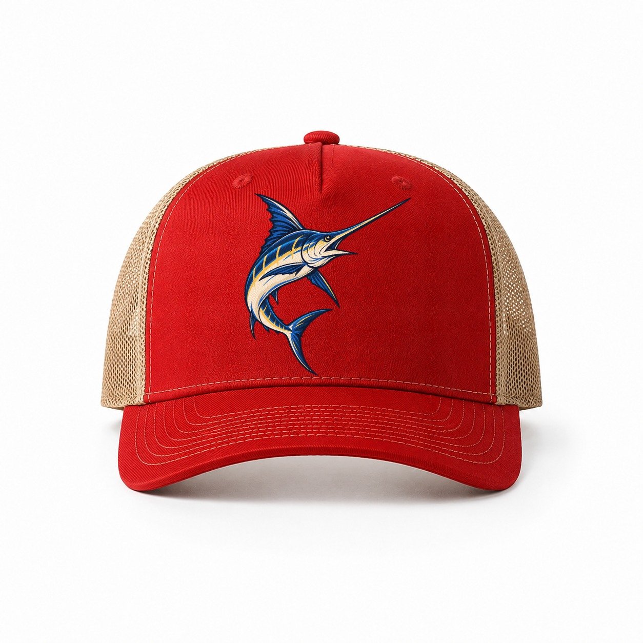 Red-Khaki — front view