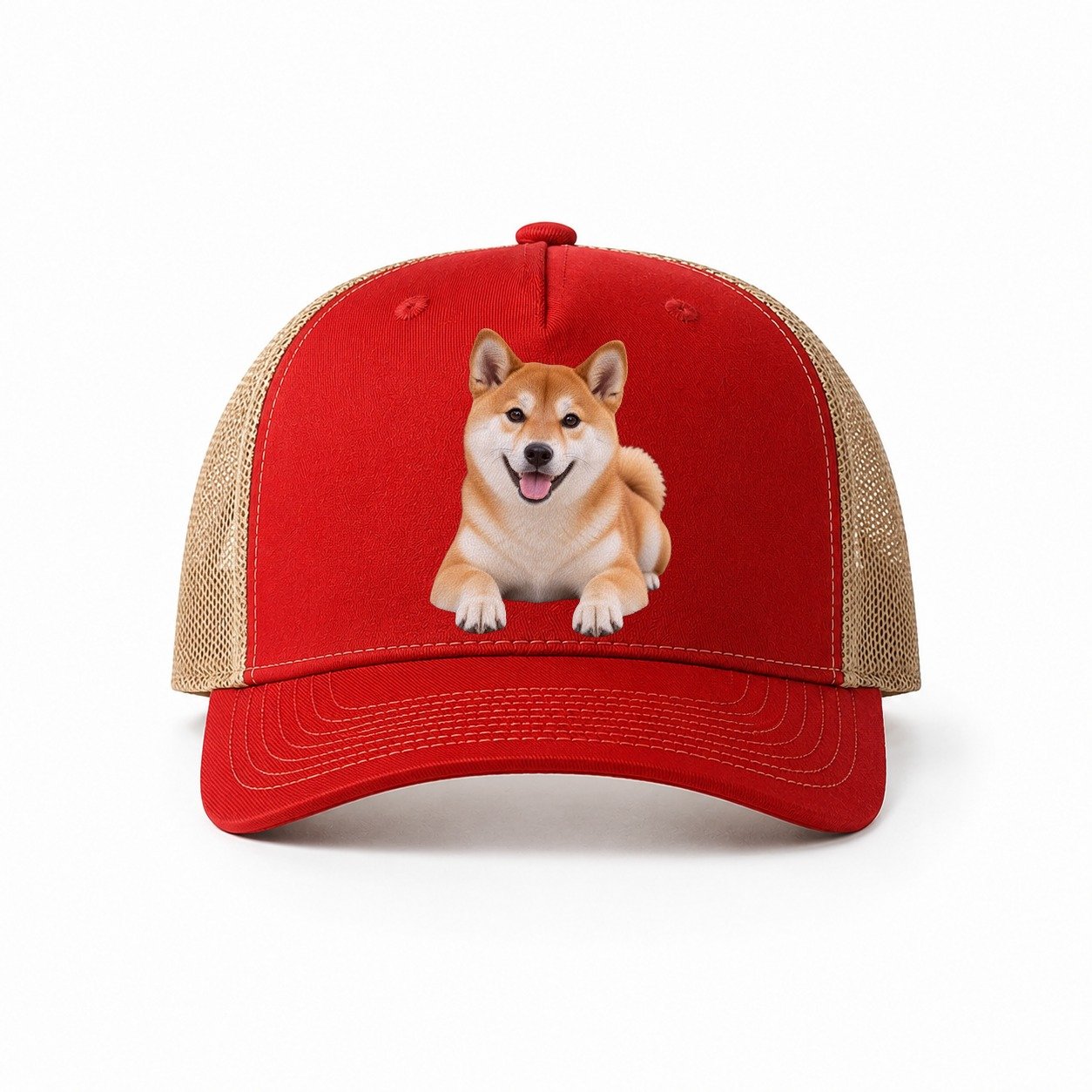 Red-Khaki — front view