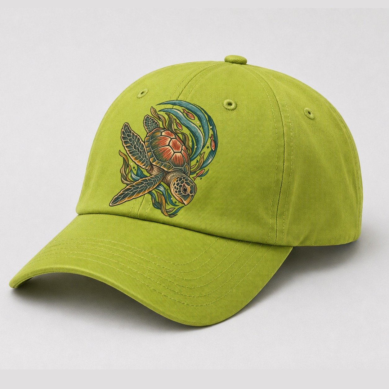 Fluorescent Green — angle view