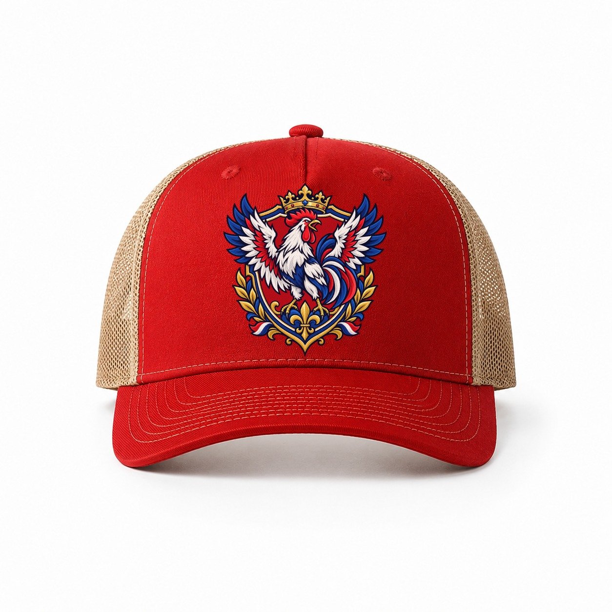 Red-Khaki — front view