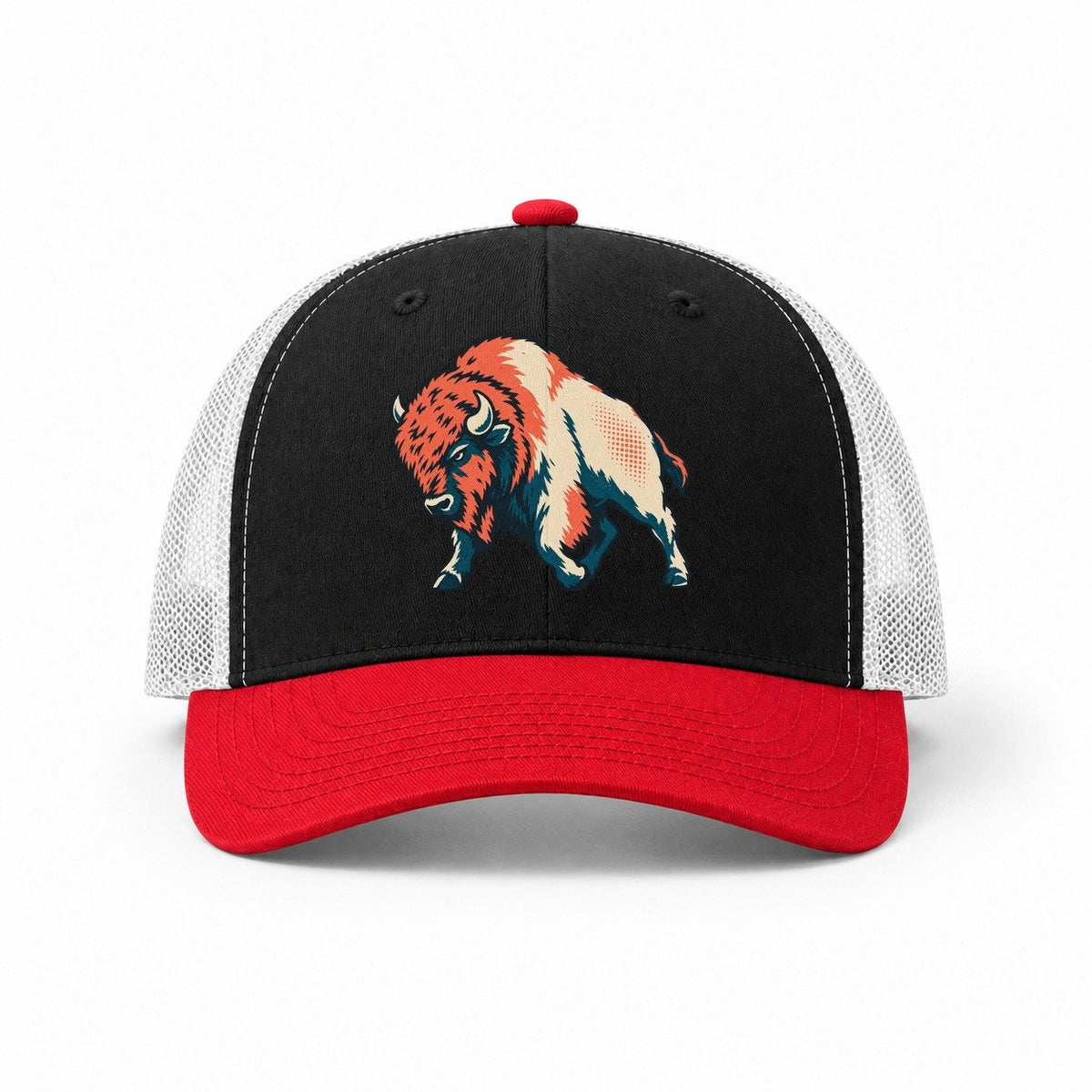 Black-Red-White — front view