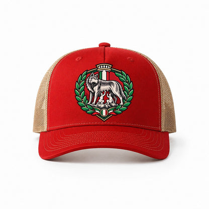 Red-Khaki — front view