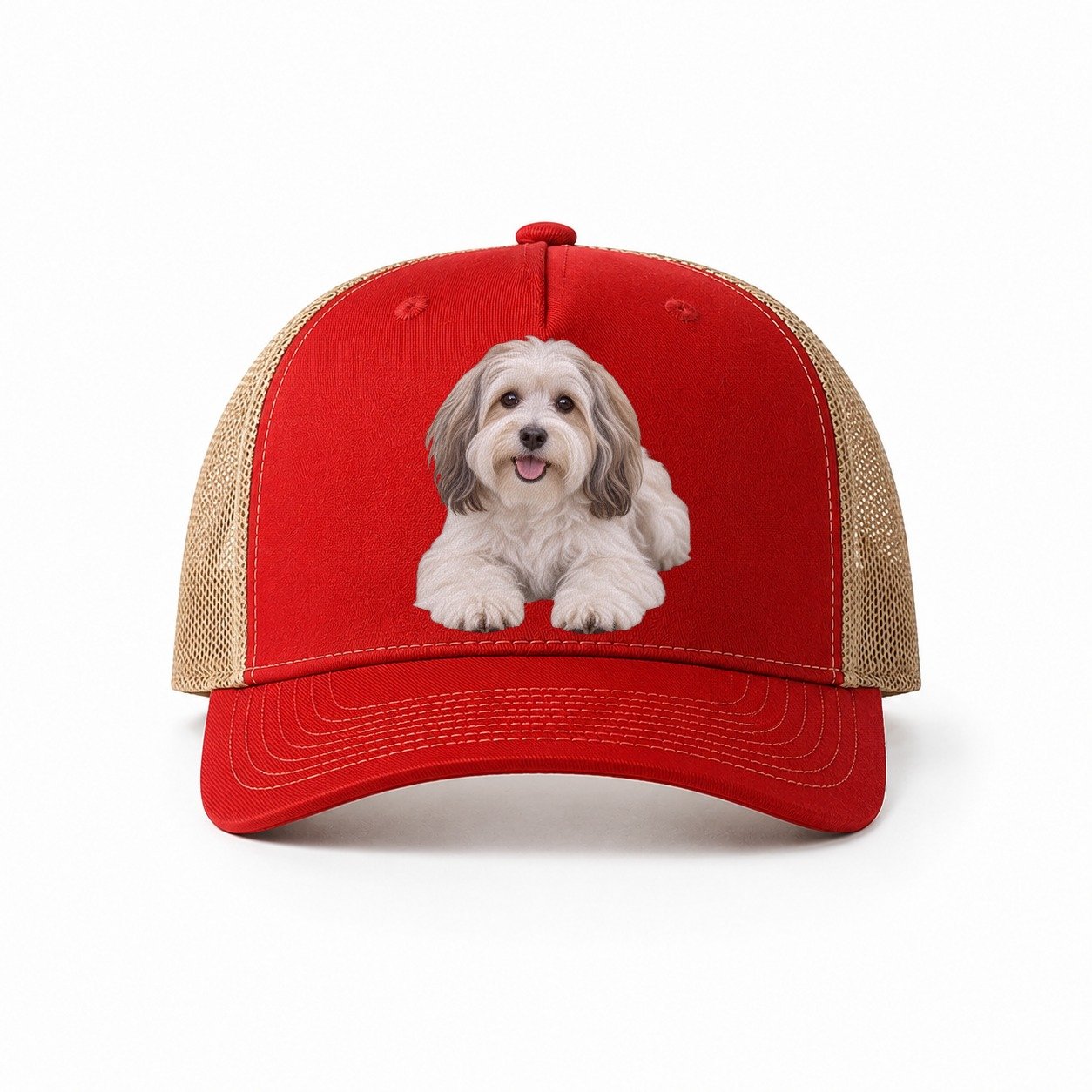 Red-Khaki — front view
