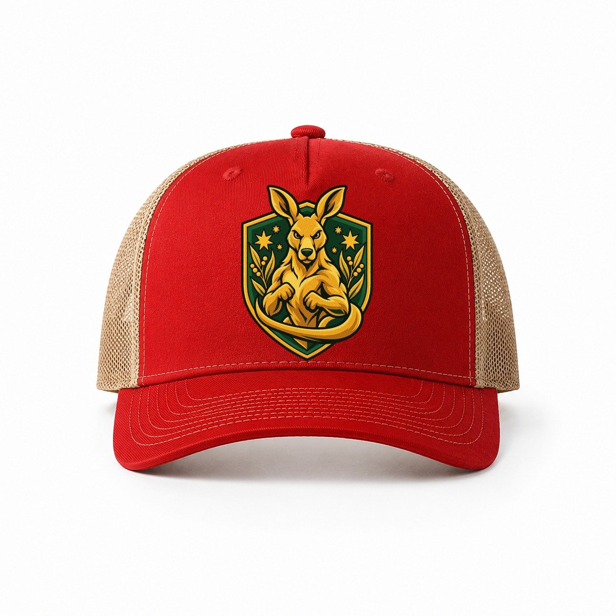 Red-Khaki — front view