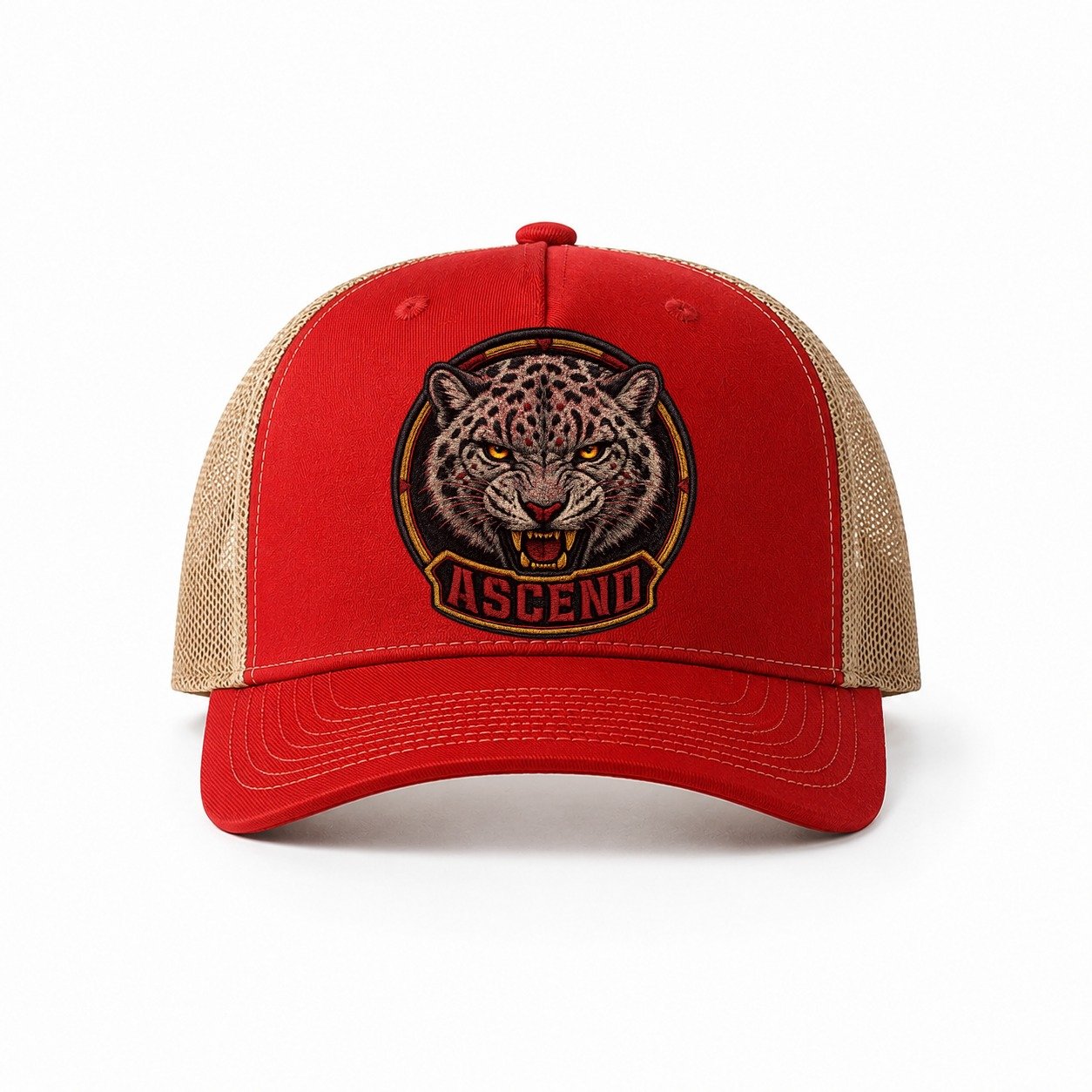 Red-Khaki — front view