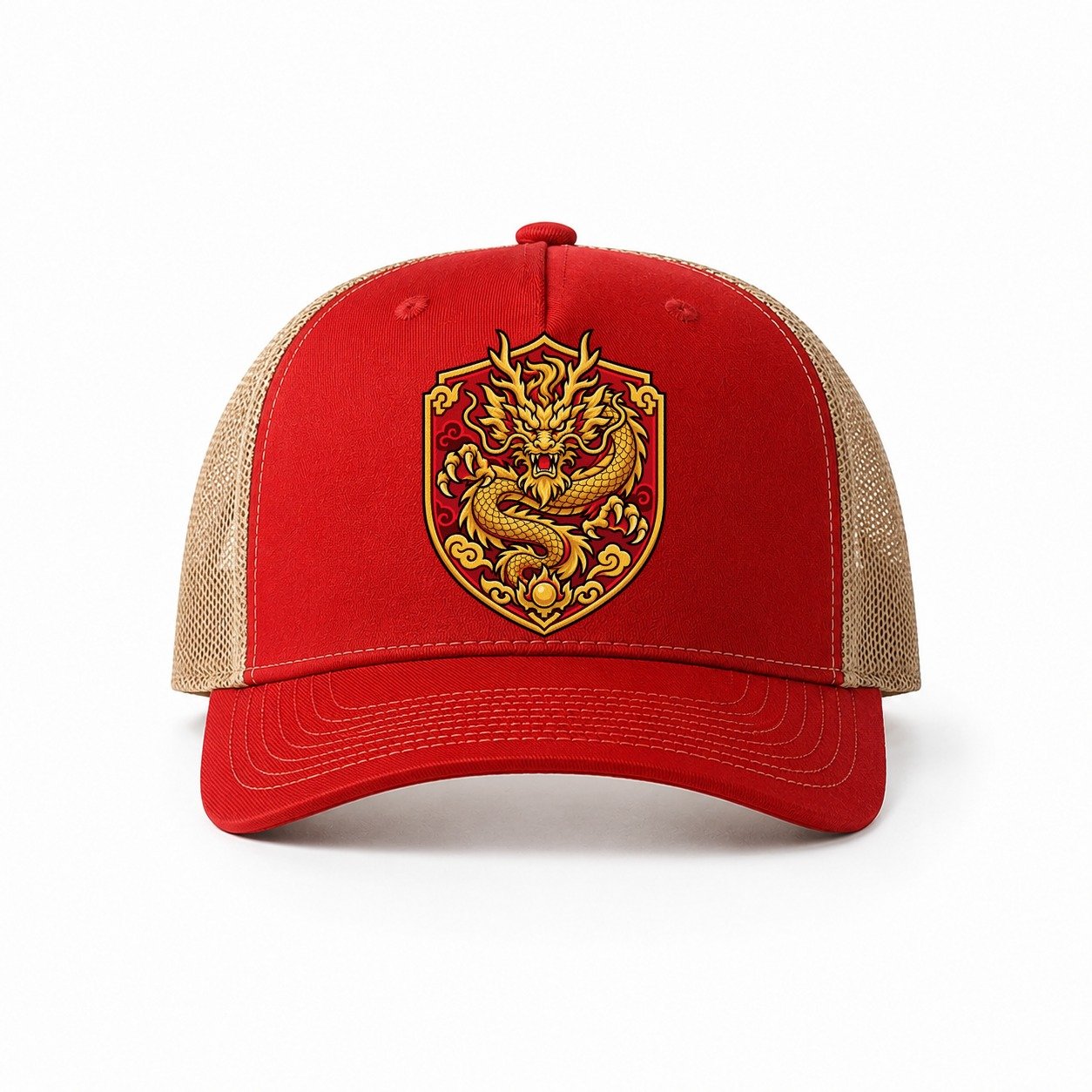Red-Khaki — front view