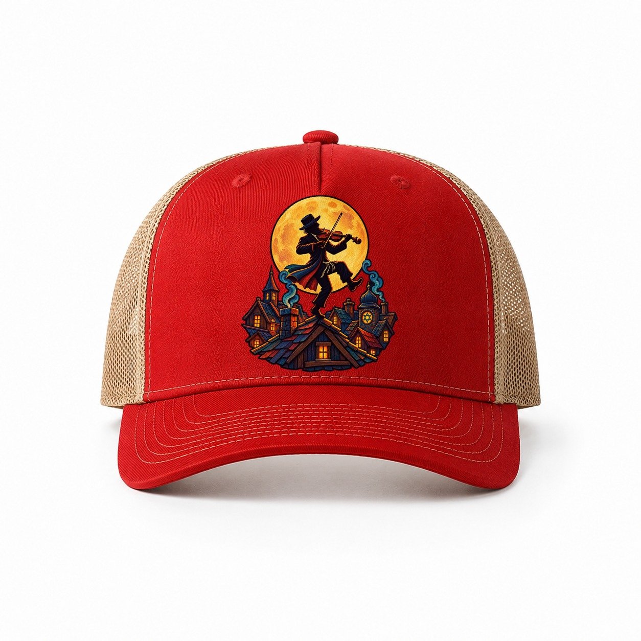 Red-Khaki — front view