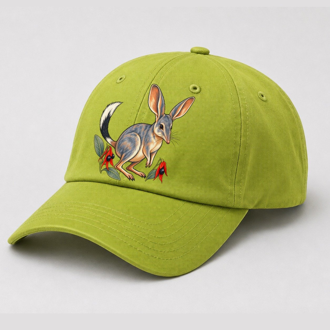 Fluorescent Green — angle view