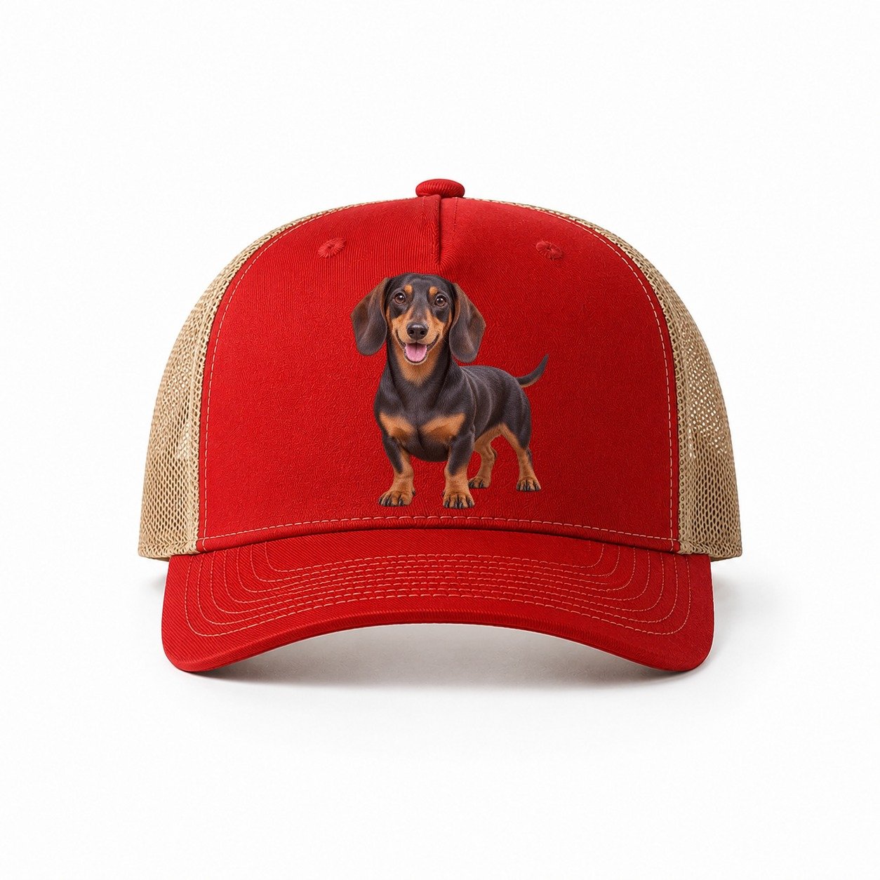 Red-Khaki — front view