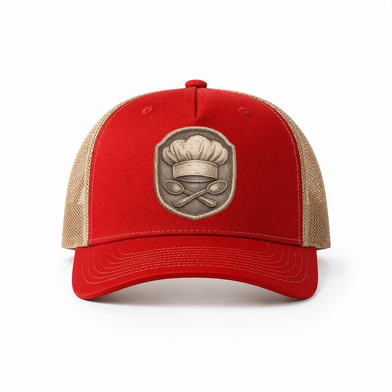 Red-Khaki — front view