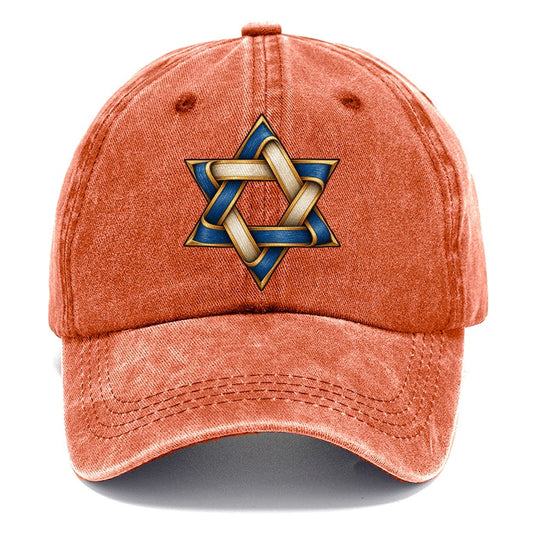 Star Woven Ribbons Fan Favorites Classic Cap – Terracotta Clay