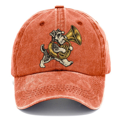 Schnauzer Tuba Carrier Sundown Familiars Classic Cap – Terracotta Clay